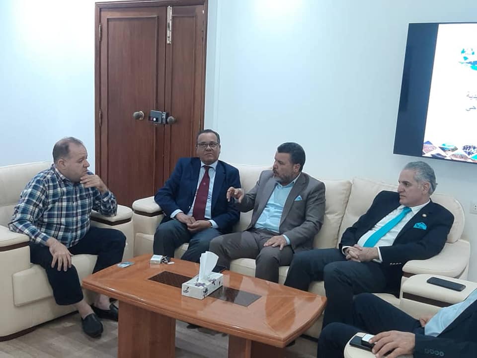 استقبال وفد الاتحاد العربي