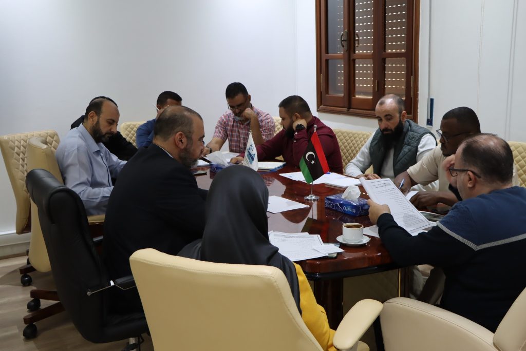 مدير عام المركز يترأس الاجتماع الدوري الثاني لسنة 2024 لمدراء الادارات و المكاتب بالمركز